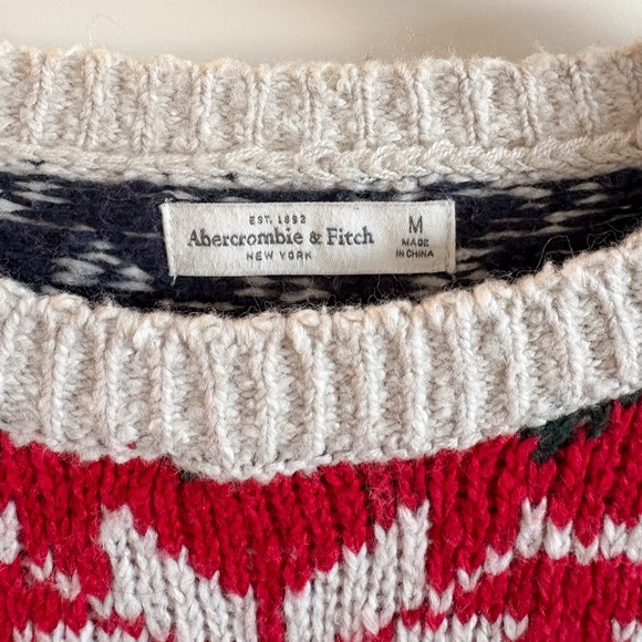 Abercrombie & Fitch Winter Festive Knit Sweater - Picture 3 of 5
